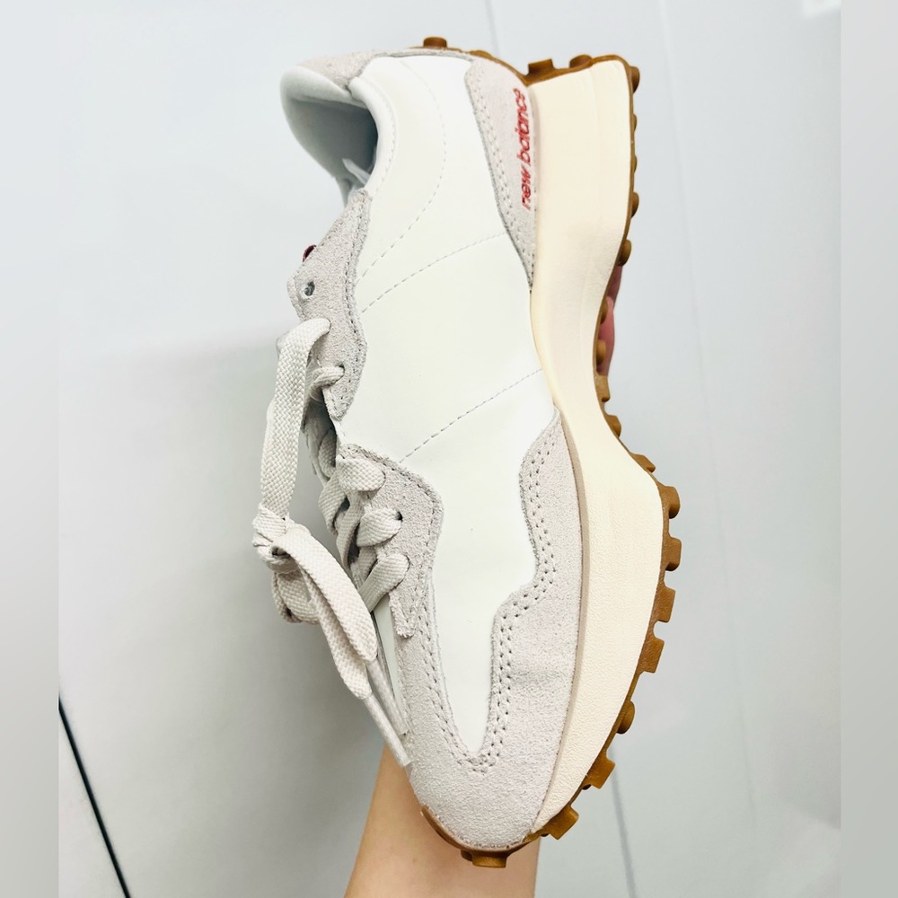 New Balance 327 Womens ~various sizes~ Sneakers Shoes White Watermelon Logo🍉 - Picture 14 of 14